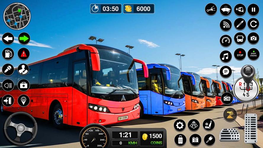 Bus Simulator Game: Coach Game 스크린샷 1