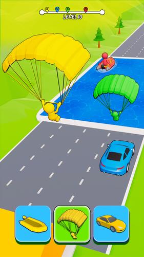 Shape Car Transform Race ภาพหน้าจอ 2