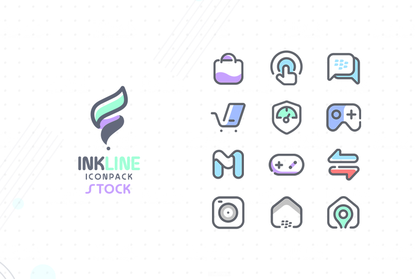 InkLine Icon Pack Mod Screenshot 4