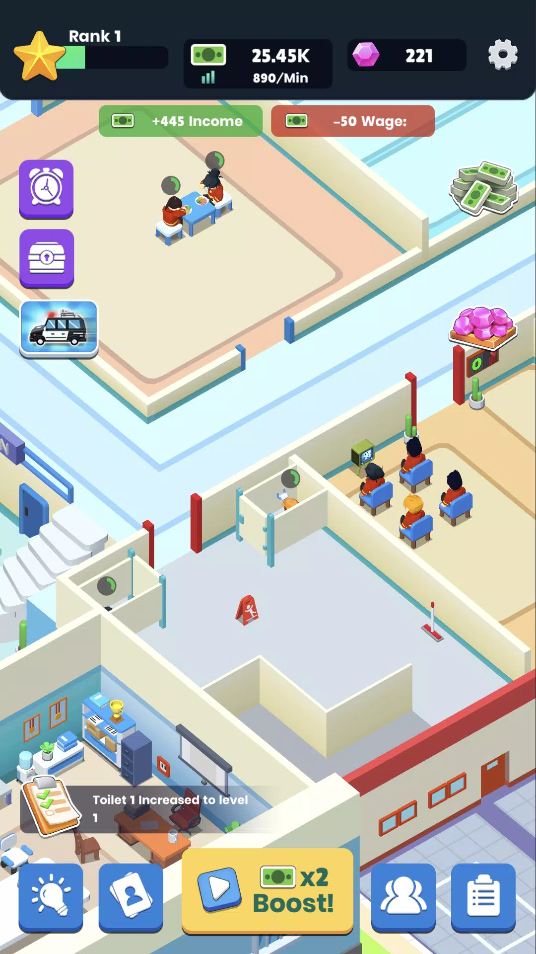 Emergency mission - idle game Screenshot 3