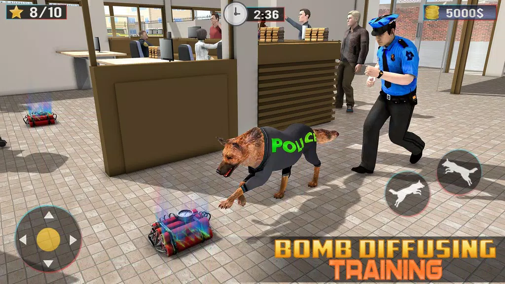 Police K9 Dog Training School: Dog Duty Simulator Screenshot 2