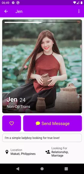 LadyboyTale — Dating for Ladyboys & Men Captura de tela 1