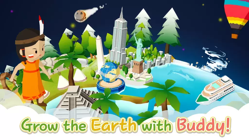 Save The Earth : Idle&Clicker Ekran Görüntüsü 1