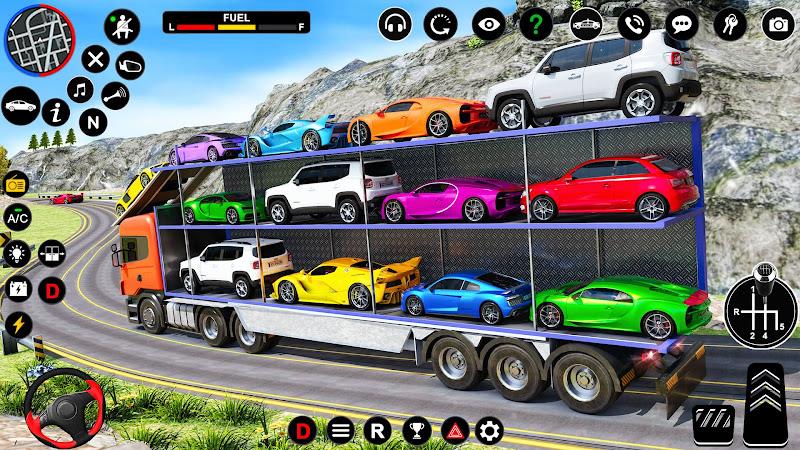 Car Transport Truck Games スクリーンショット 2