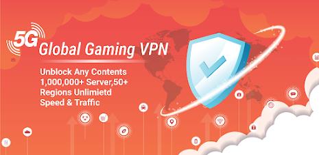 5G Global VPN Gaming 스크린샷 1