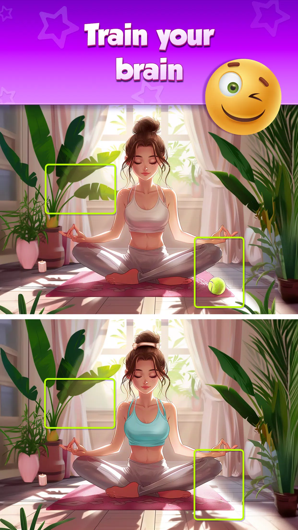 Find 5 Differences Train Brain Capture d'écran 2