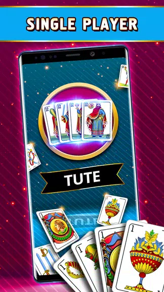 Tute Offline - Card Game 스크린샷 1