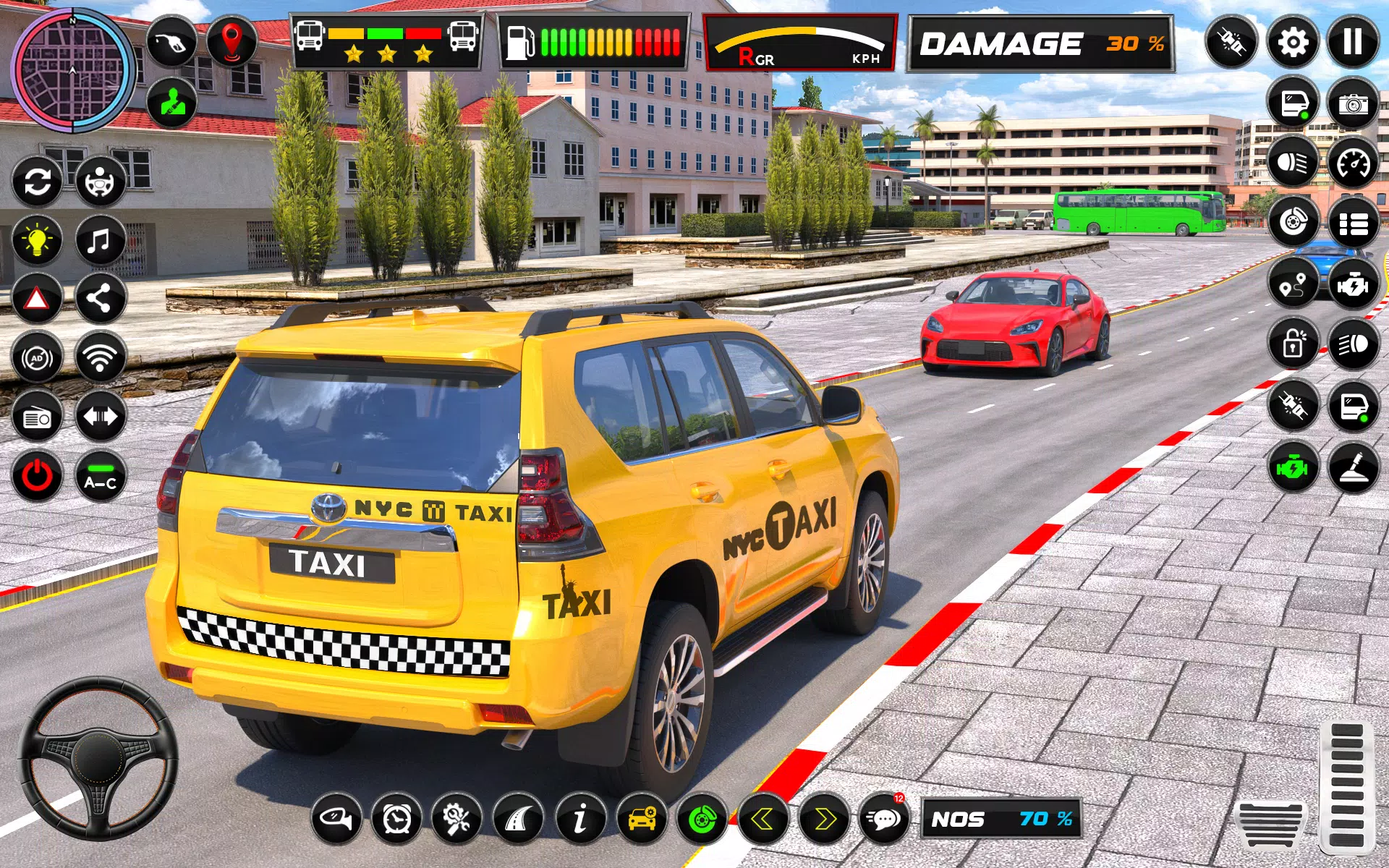 Taxi Simulator USA: City Drive Ekran Görüntüsü 1