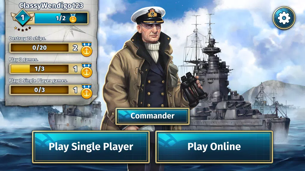 BATTLESHIP - Multiplayer Game Ảnh chụp màn hình 2