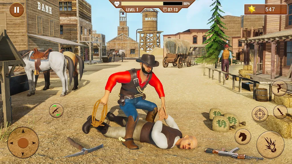 West Cowboy Shooting Games 3D Screenshot 2