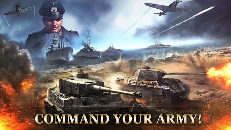 WW2: World War Strategy Games Schermafbeelding 2