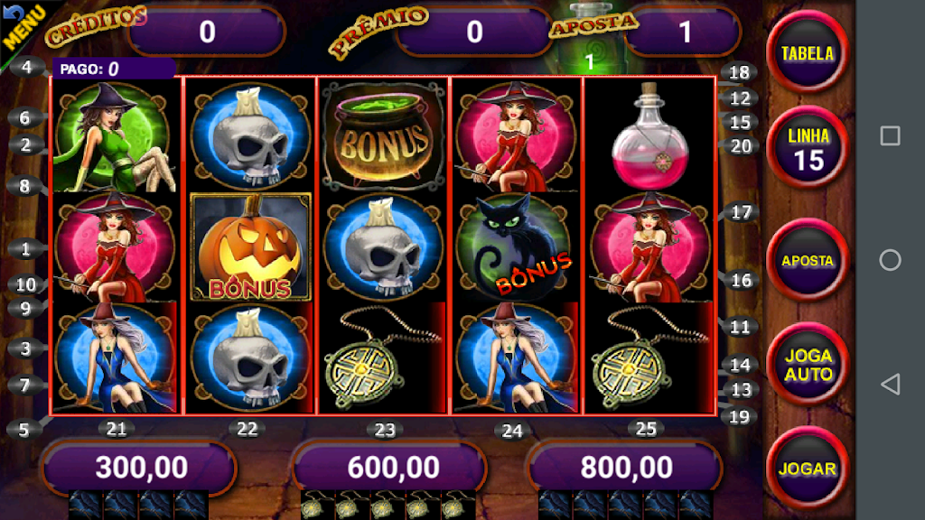 Halloween Fortune Caça Níquel 스크린샷 1