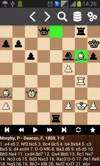 Пол Морфи Captura de pantalla 1