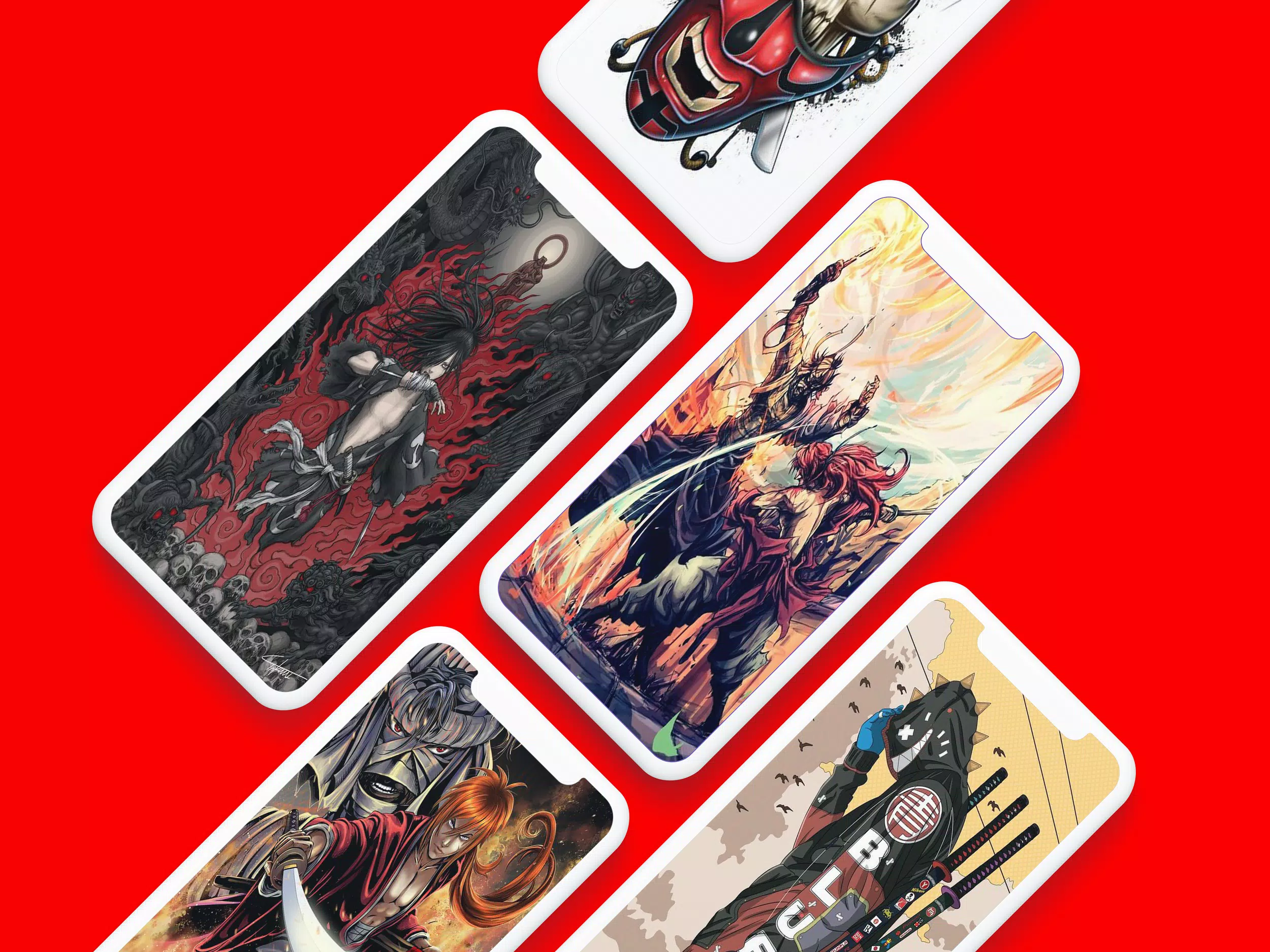 Samurai Art Wallpaper應用截圖第2張