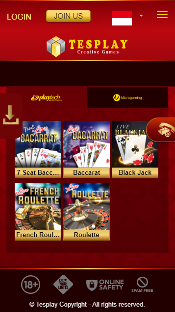 Casino Slot Online - TESPLAY Скриншот 1