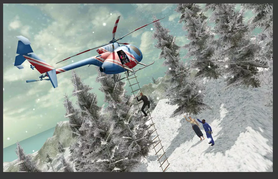 Helicopter Hill Rescue Screenshot 3