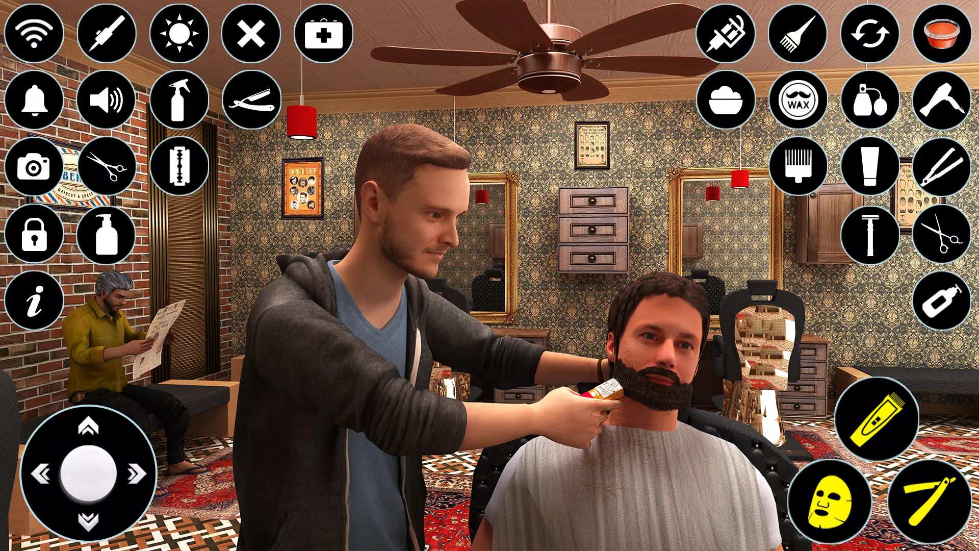 Barber Shop Game: Hair Salon Schermafbeelding 2