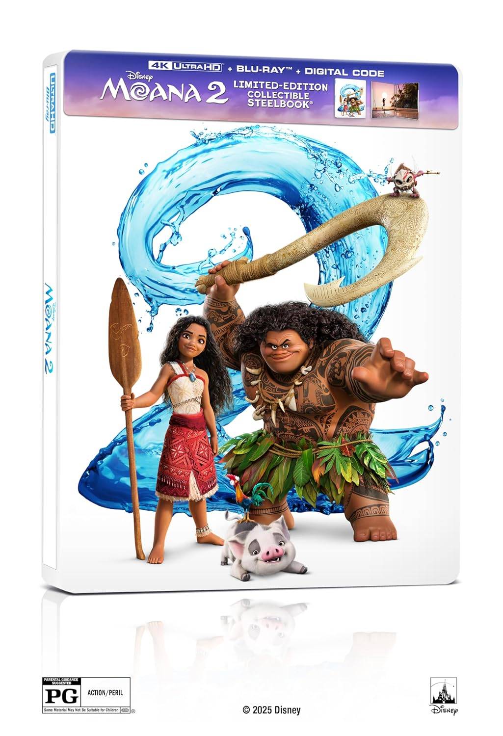 Moana 2 4k Steelbook