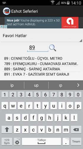 İzmir Otobüs Hareket Saatleri スクリーンショット 2