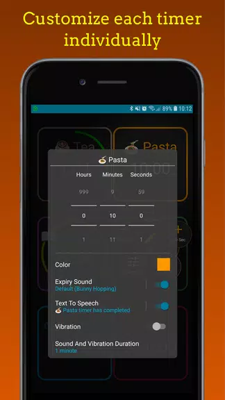 Timer: Multi Timer Captura de tela 4