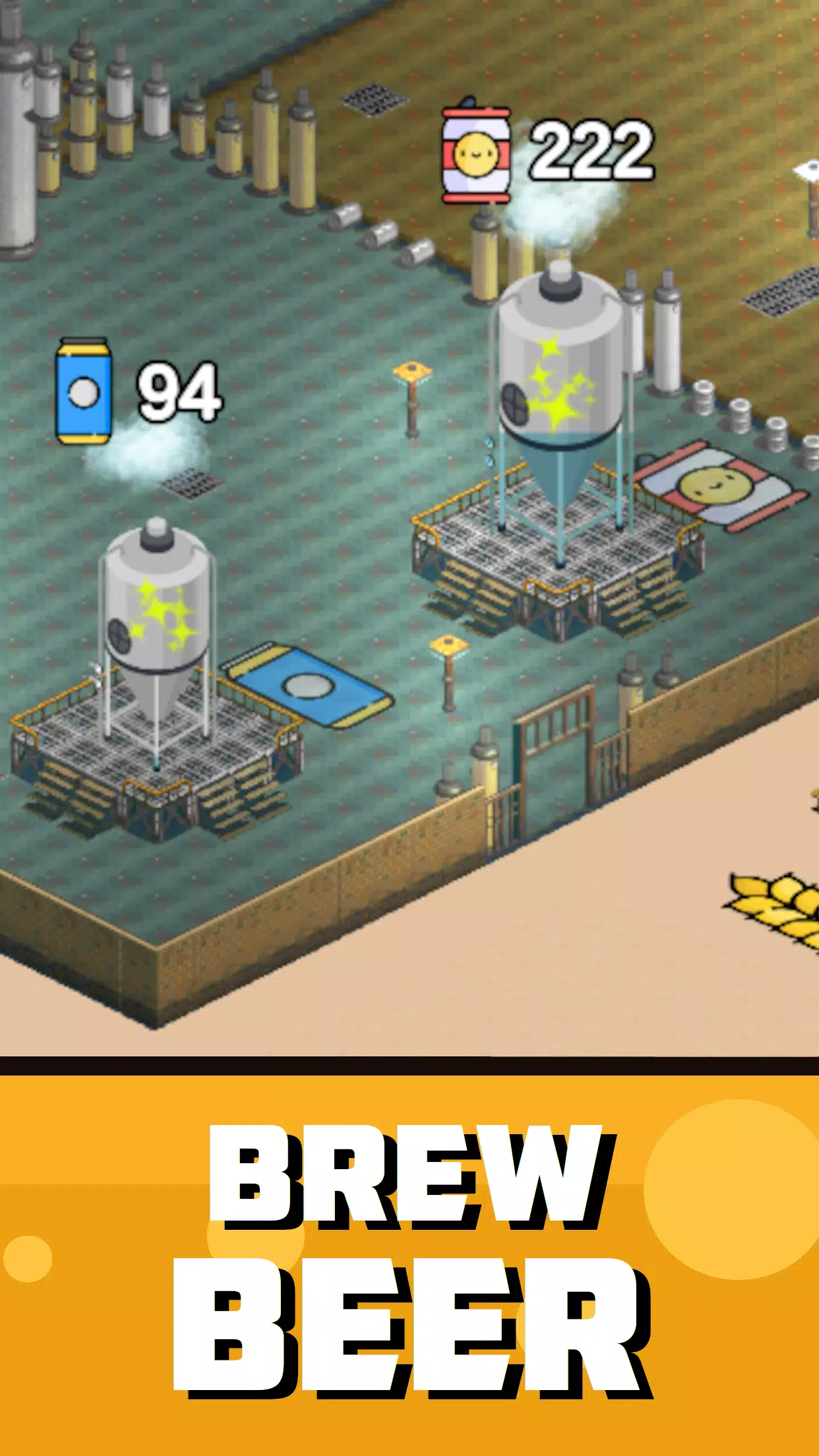 Idle Brewery Captura de tela 1