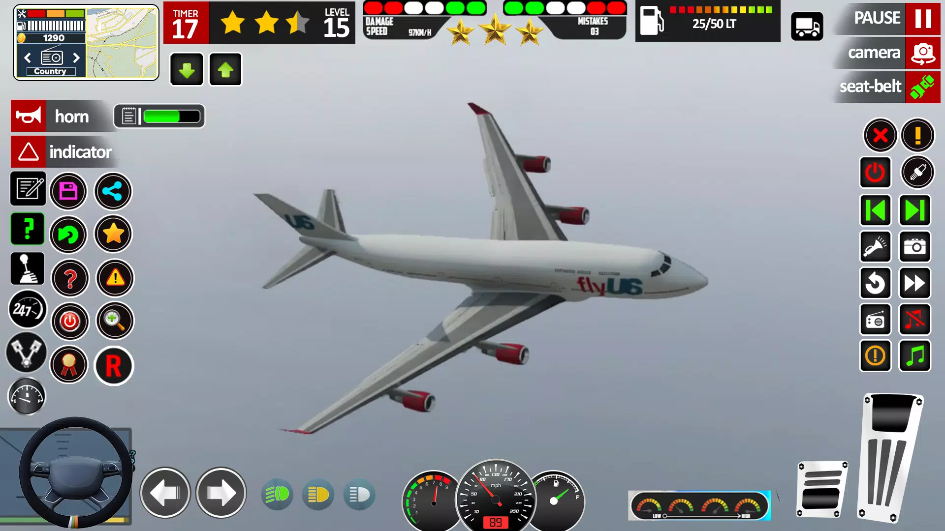 Plane Game Flight Simulator 3d Captura de pantalla 4