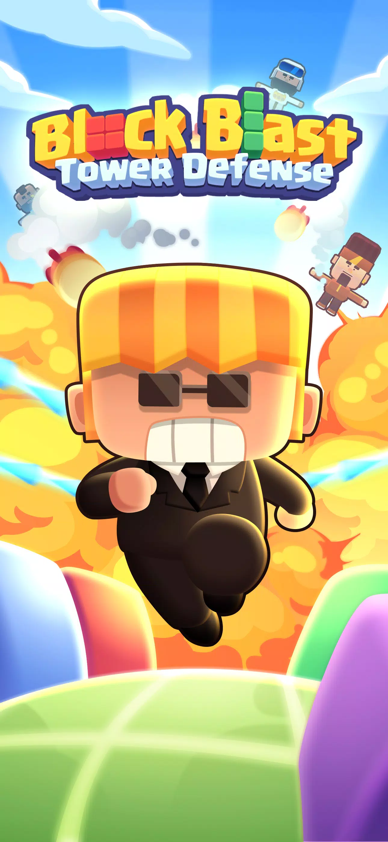 Block Blast: Tower Defense Captura de tela 1