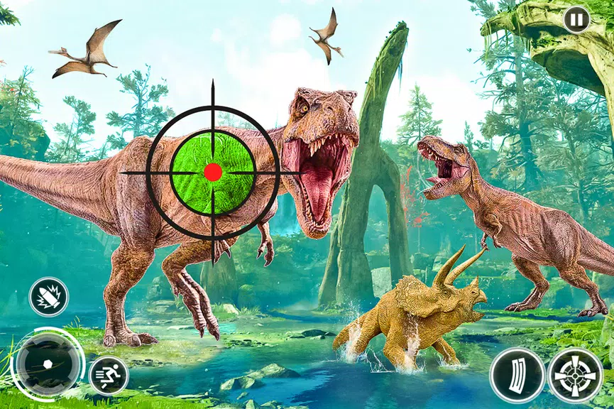 Super Dino Hunting Zoo Games 스크린샷 3