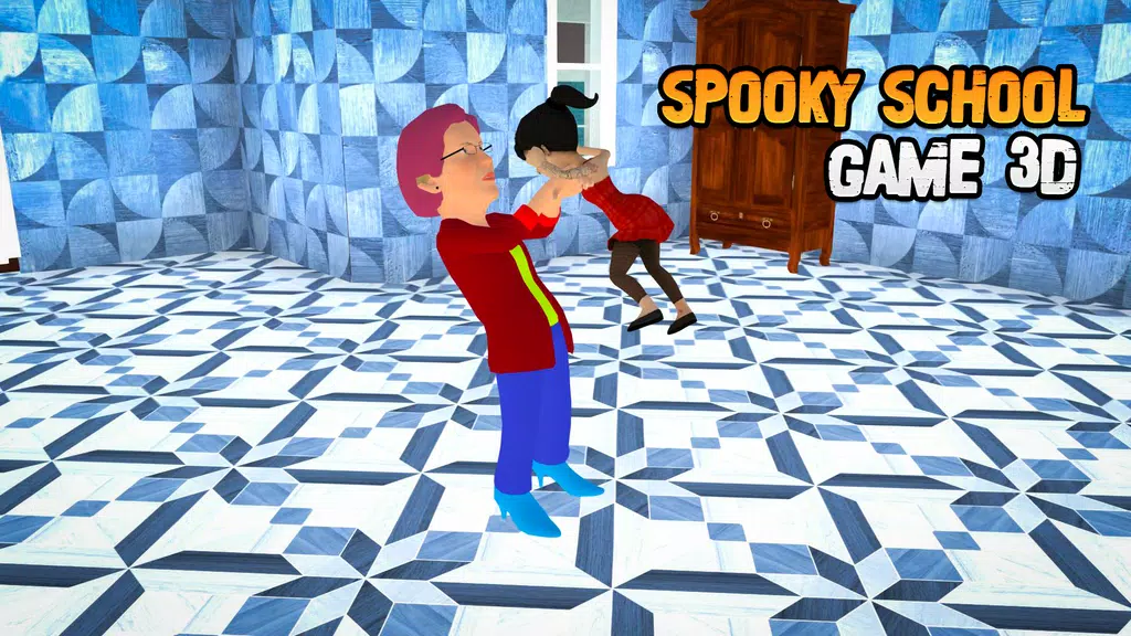 Playtime Spooky School Game Ekran Görüntüsü 3