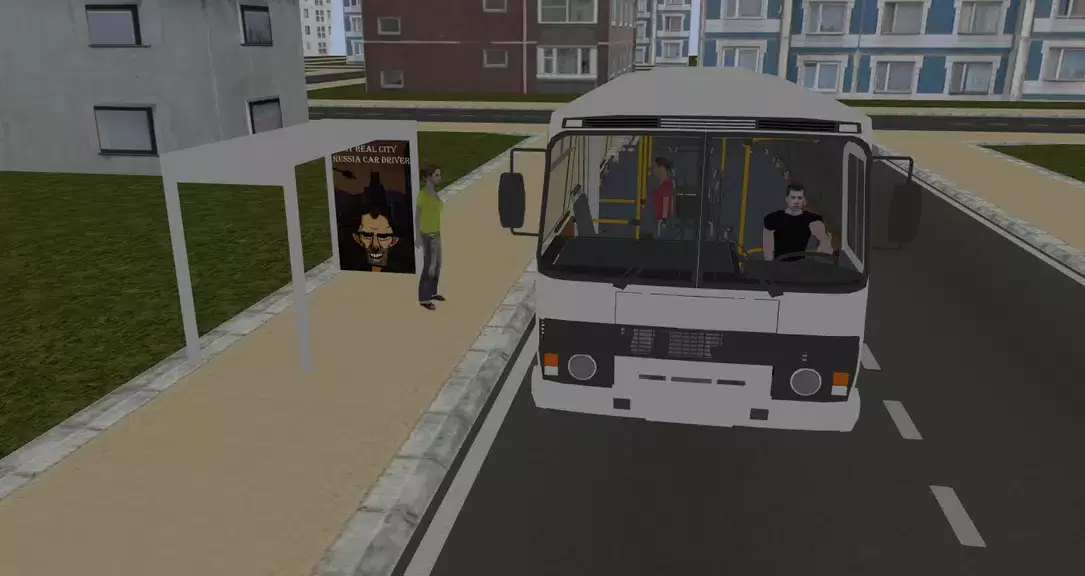 Russian Bus Simulator 3D Capture d'écran 3