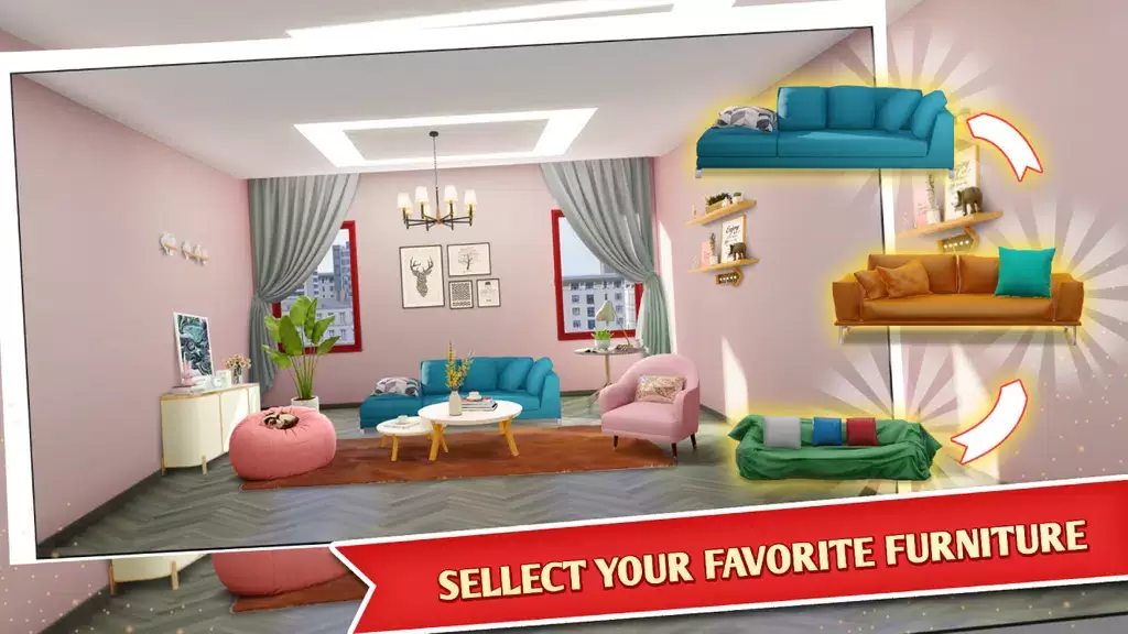 Home Dreams: Puzzle & Decor Captura de tela 3