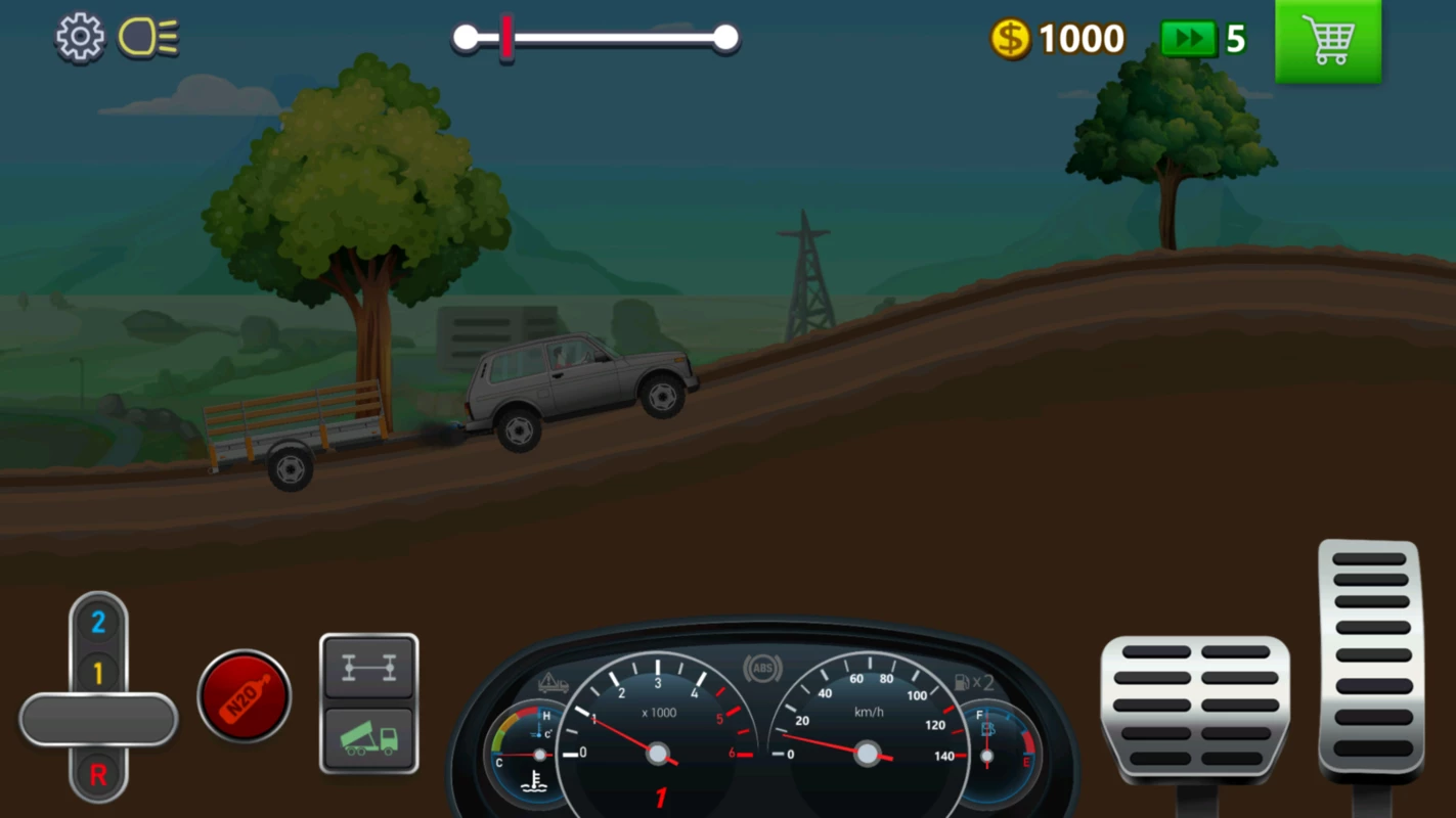 Trucker Real Wheels Screenshot 1