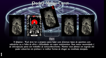 Pocket Magic Tarot Captura de tela 1