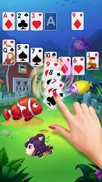 Solitaire Fish Klondike Card 스크린샷 3