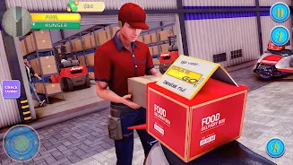 Food Delivery Boy Bike Game 3D Скриншот 4