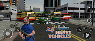 RTC Bus Driver- Indian 3D Game ဖန်သားပြင်ဓာတ်ပုံ 1