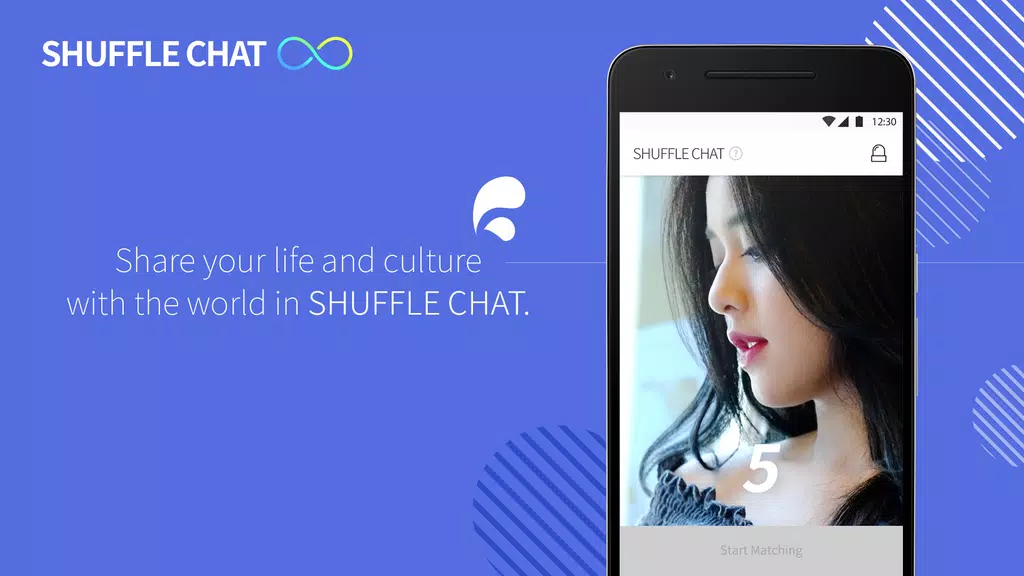 Shuffle Chat - Chat with global friends Captura de pantalla 3