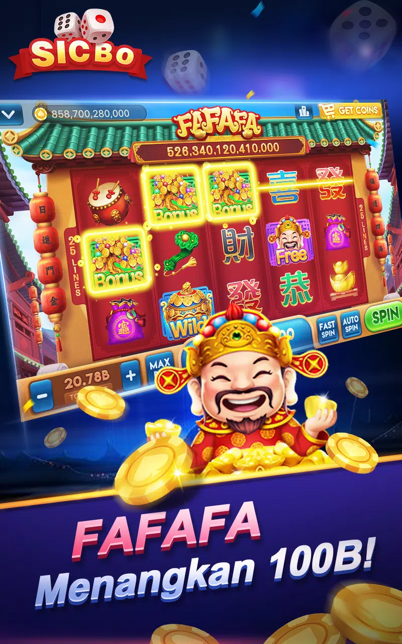 SicBo Casino Dice Game Tangkapan skrin 1