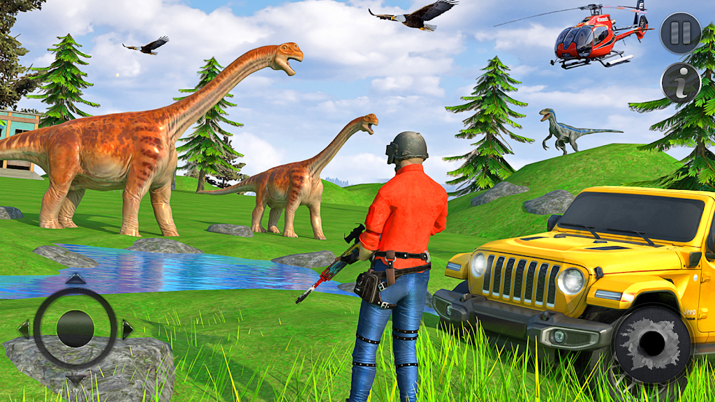 Wild Dino Hunter 3D Gun Games應用截圖第3張