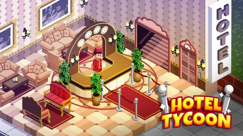 Hotel Tycoon Empire: Idle game Captura de pantalla 1