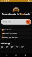 Ford radio code generator Screenshot 4