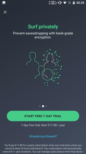 AVG Secure VPN Proxy & Privacy スクリーンショット 4