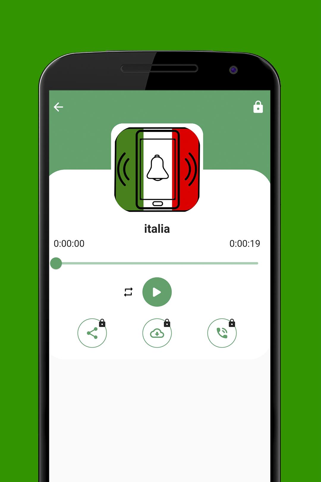 Italian Music Ringtones Capture d'écran 2