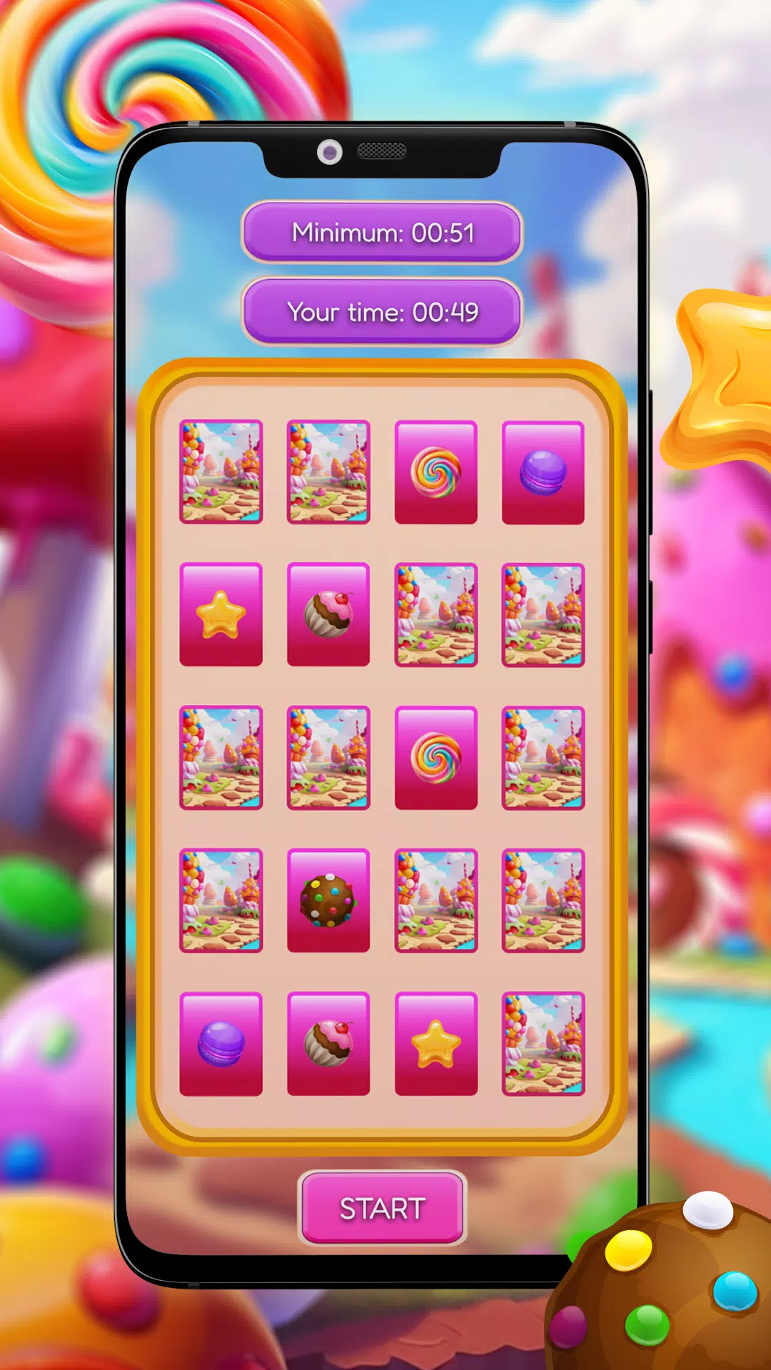 Sweet Match Journey Captura de pantalla 1