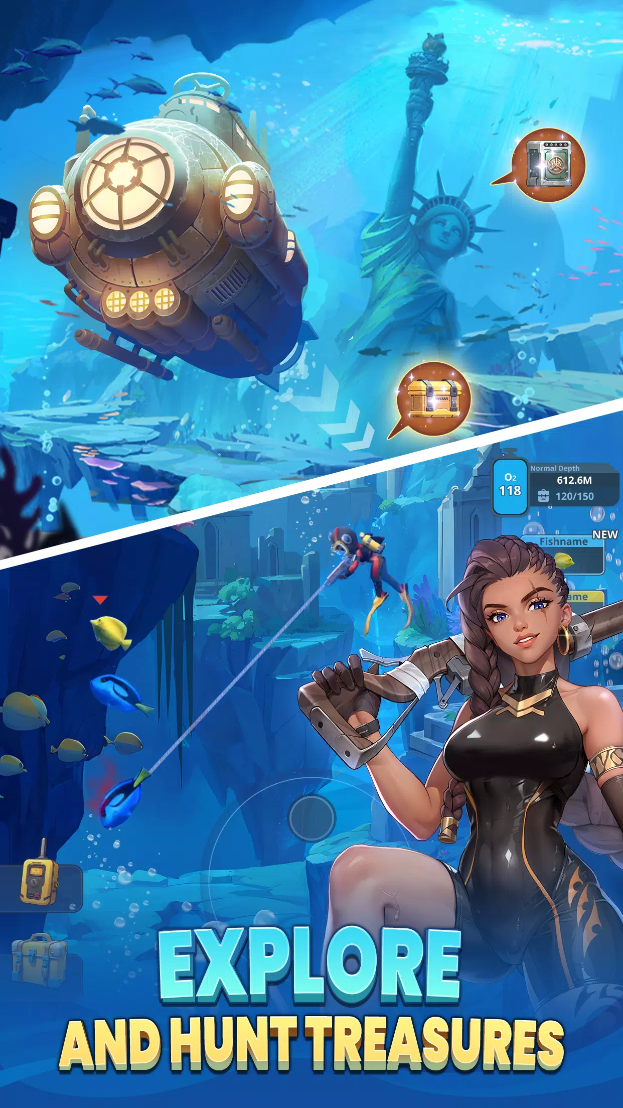 Blue Odyssey: Survival Ảnh chụp màn hình 2