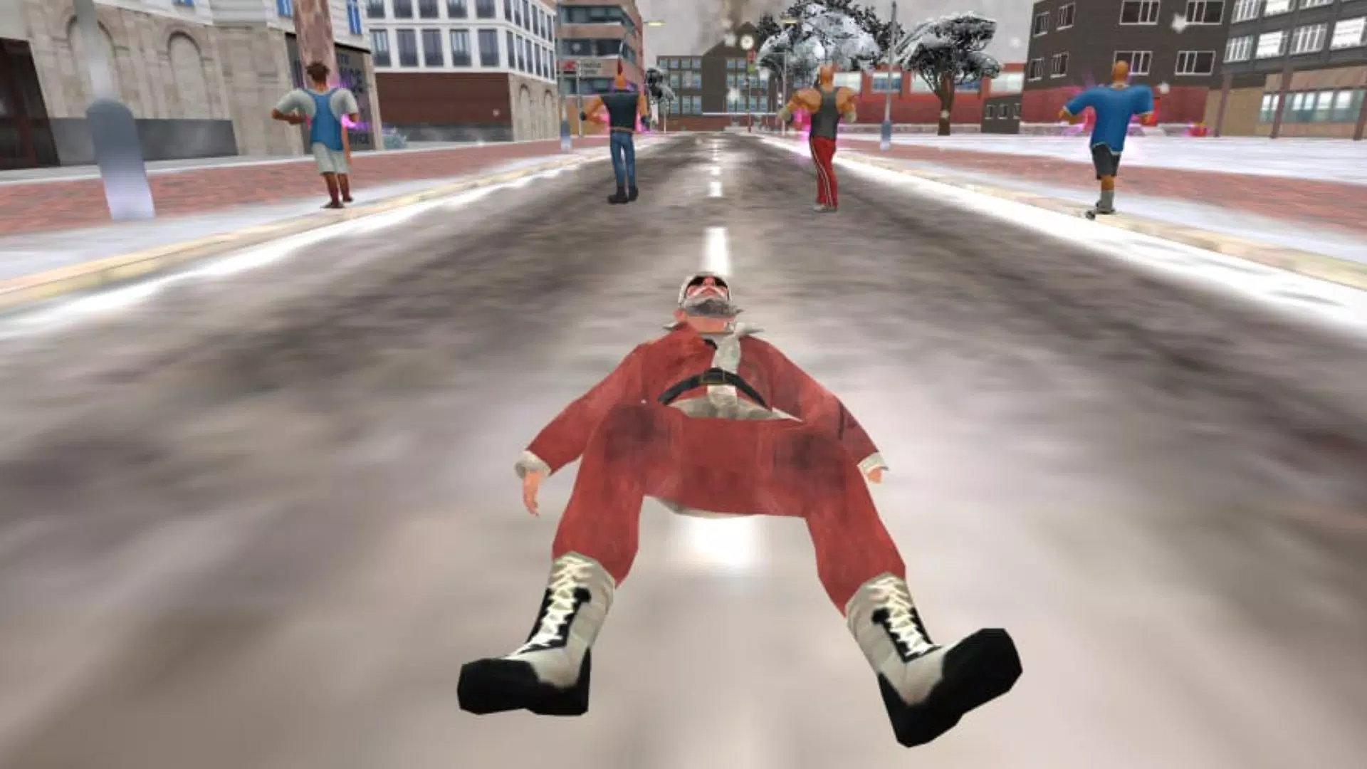 Gangster Santa Openworld Game Captura de pantalla 4