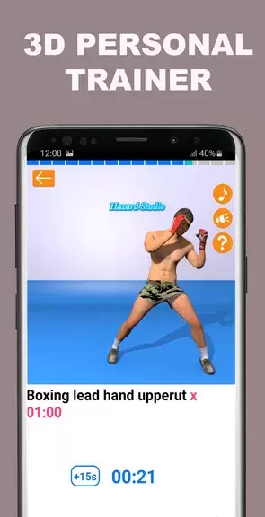 Kickboxing fitness Trainer ဖန်သားပြင်ဓာတ်ပုံ 4