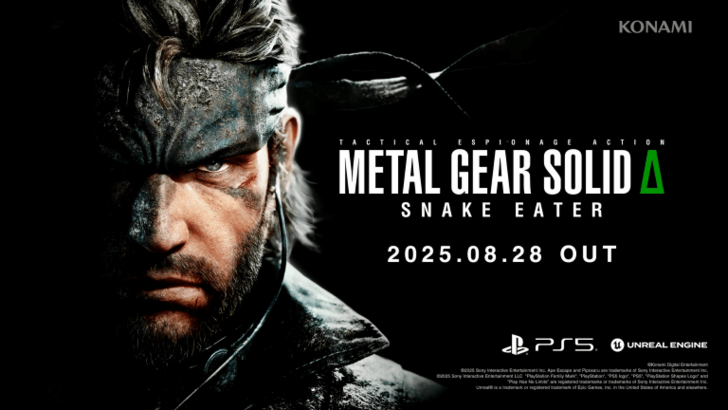 Metal Gear Solid Delta Release Date and Time