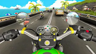 Racing In Moto: Traffic Race Скриншот 4