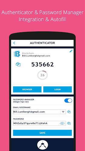 SAASPASS Authenticator 2FA App Скриншот 2